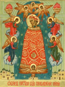 икона Пресвятой Богородицы "Прибавление ума"